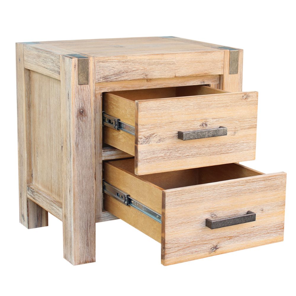 AMIRA Bedside Table-OAK