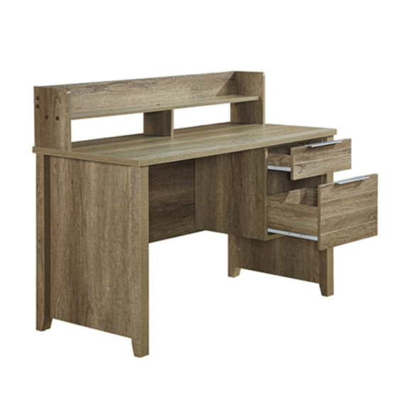 Cielo Two Drawers Natural Wood Like MDF Study Desk
