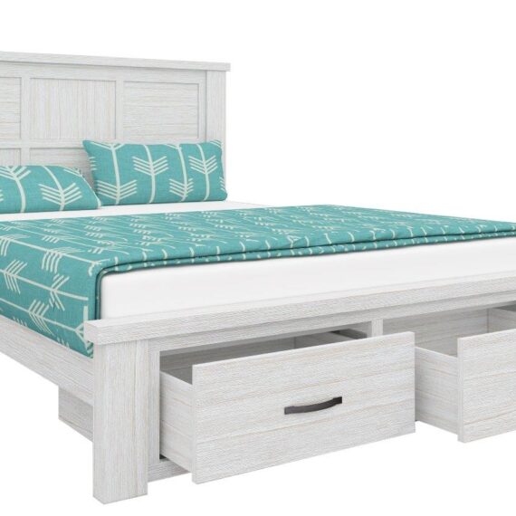 Maldon 5 Pcs Dresser and Mirror bedroom setting-Double Bed