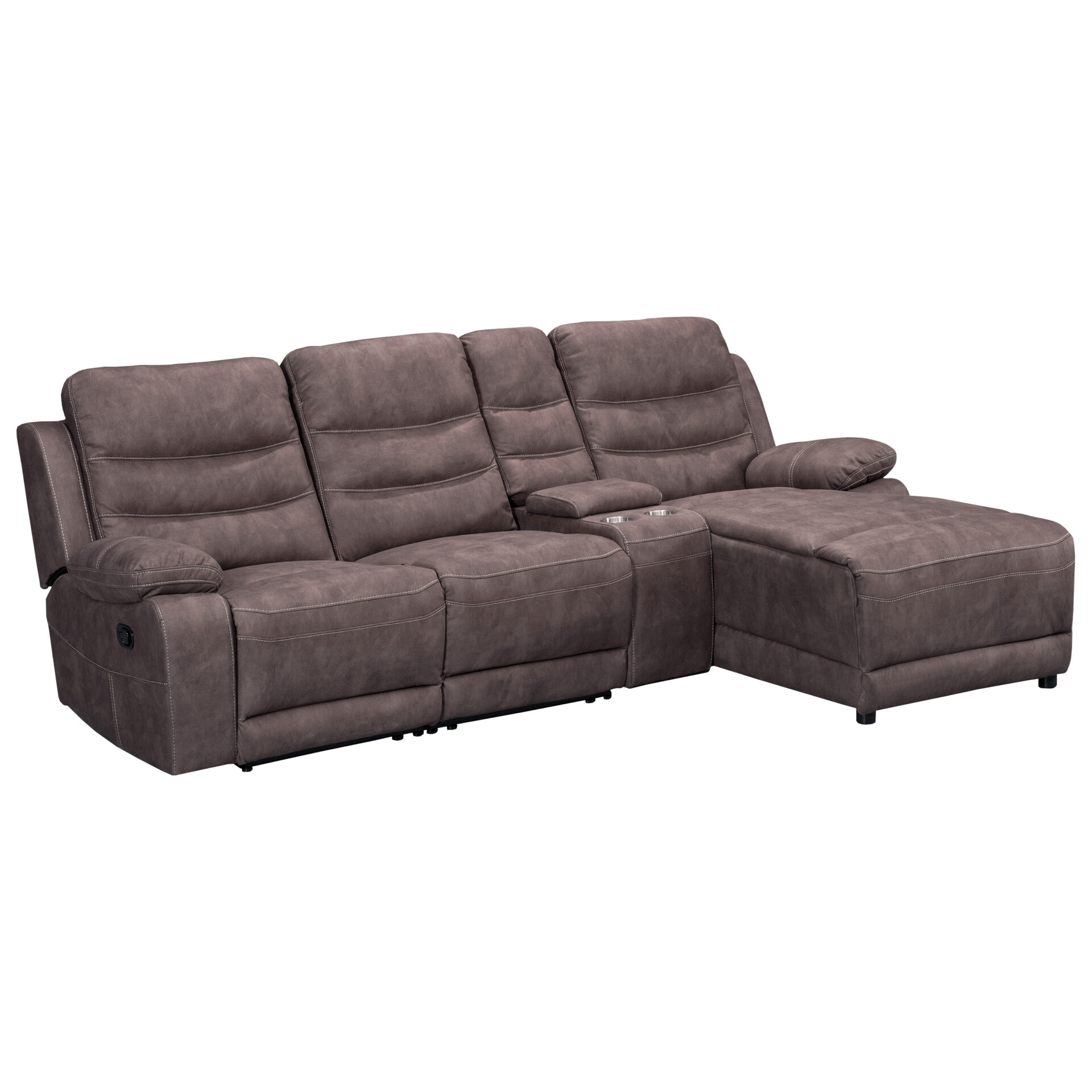 Ridgeway Brooklyn 2RRC+RHF Chaise Truffle
