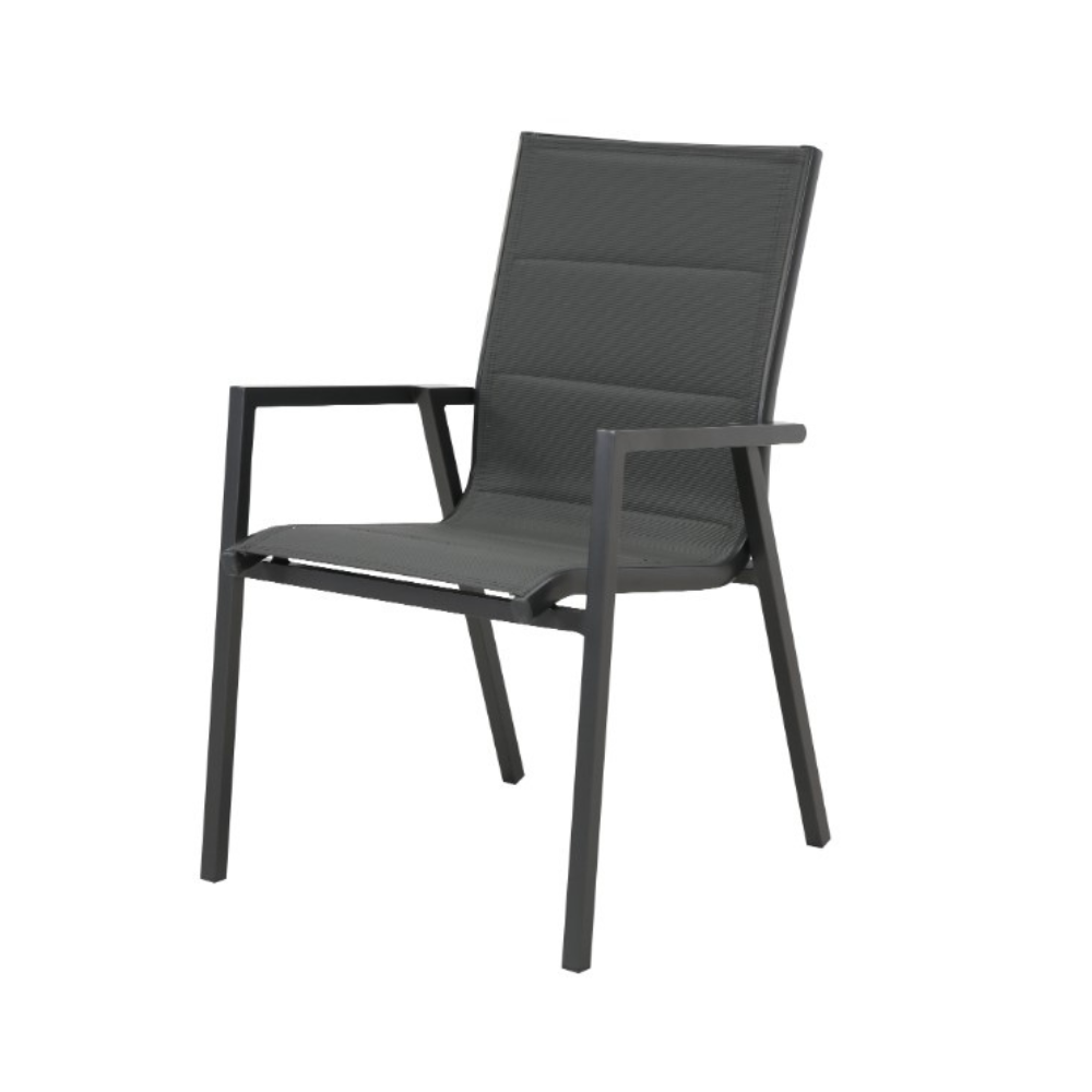 Balgo Outdoor Dining Chair-Charcoal