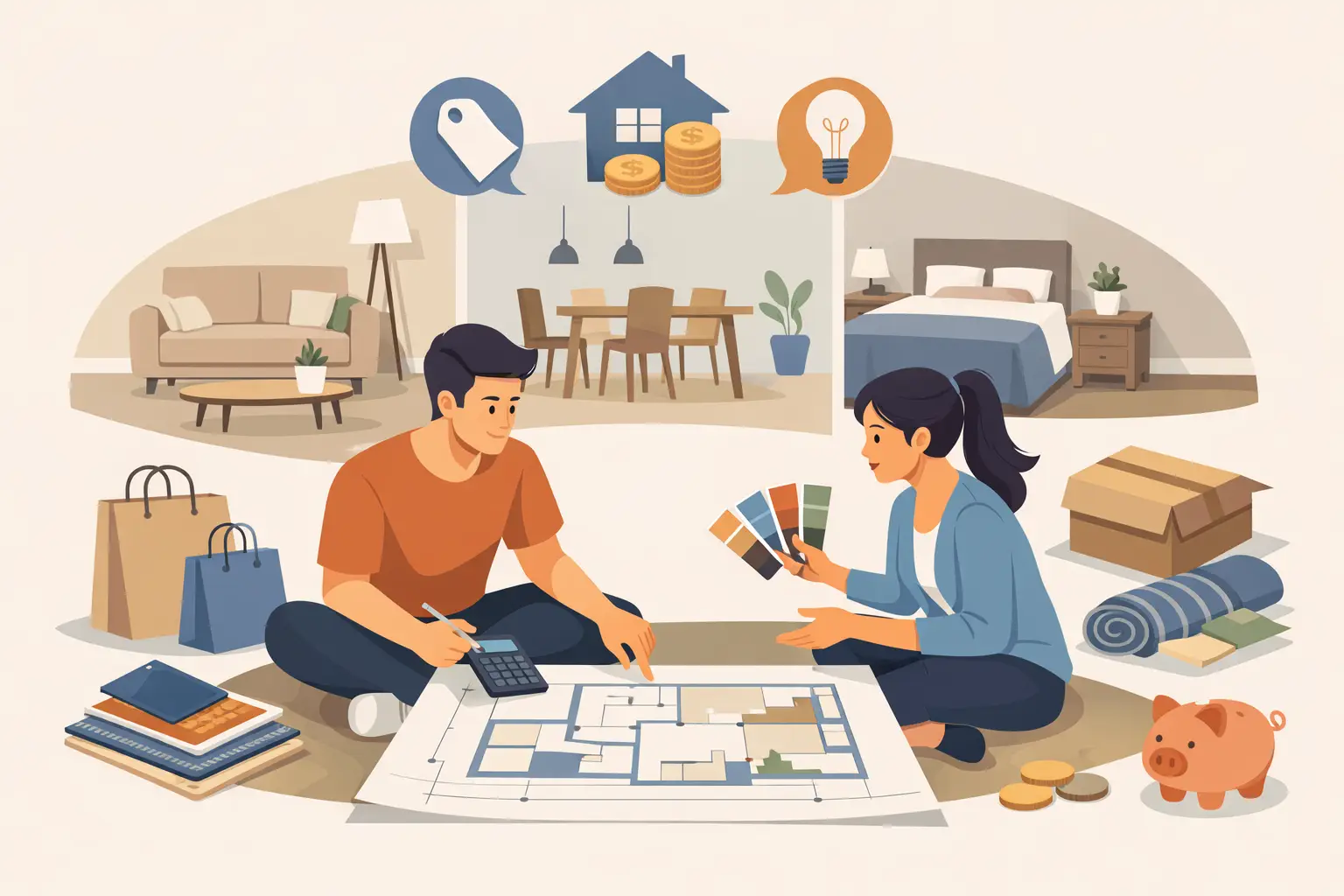 How to Furnish an Entire Home Without Overspending
