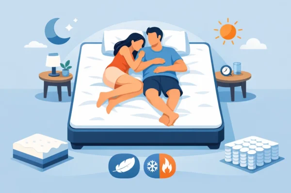 Best Mattresses for Couples That Suit Both Sleepers
