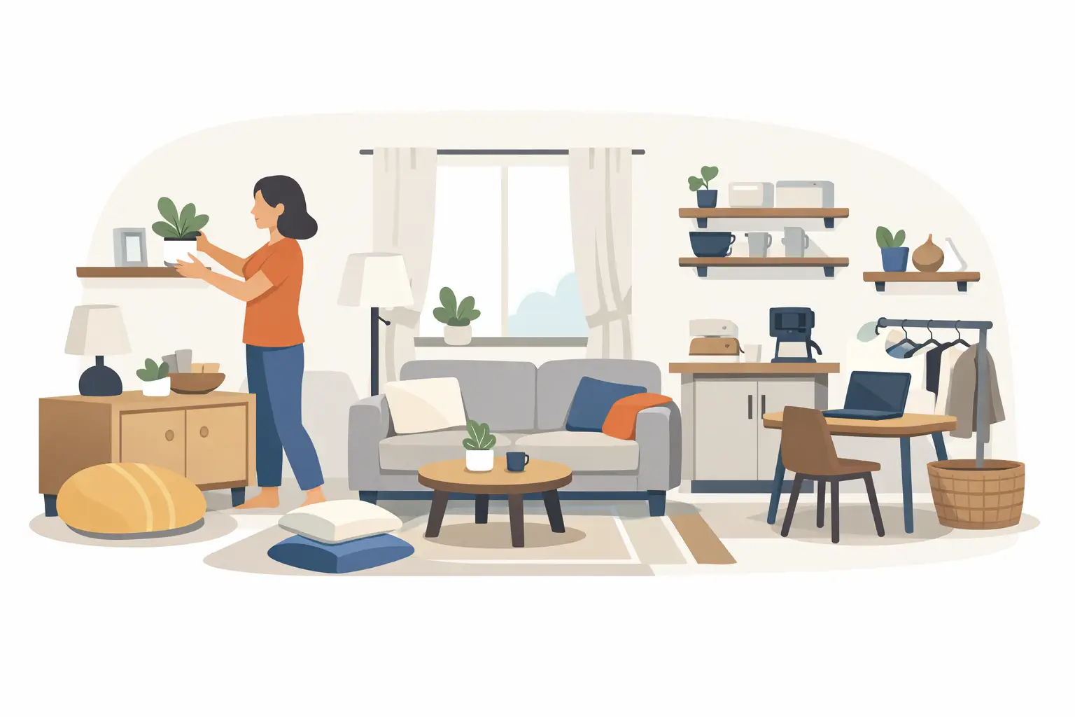 How to Furnish a Small Apartment Without Clutter