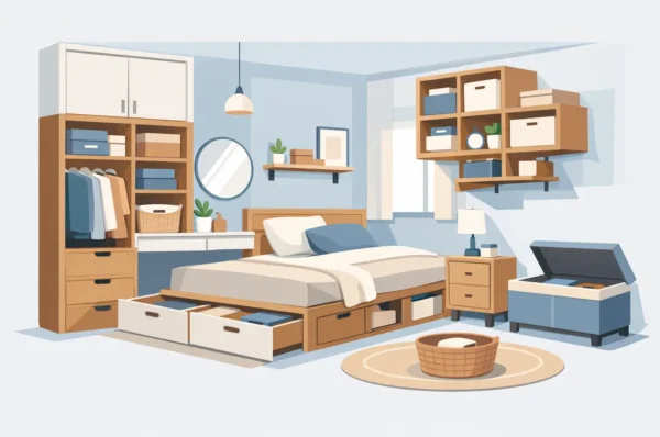 Storage Furniture for Small Bedrooms That Works