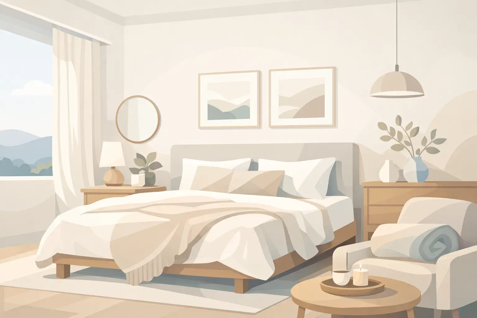 How to Style a Master Bedroom That Feels Calm