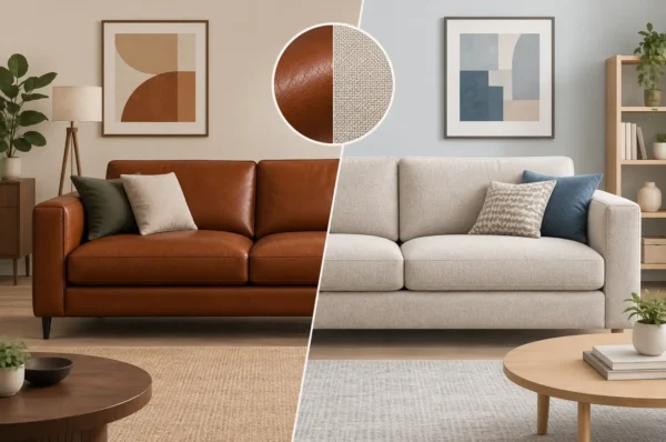 Leather vs Fabric Sofas: Which Suits Your Home?