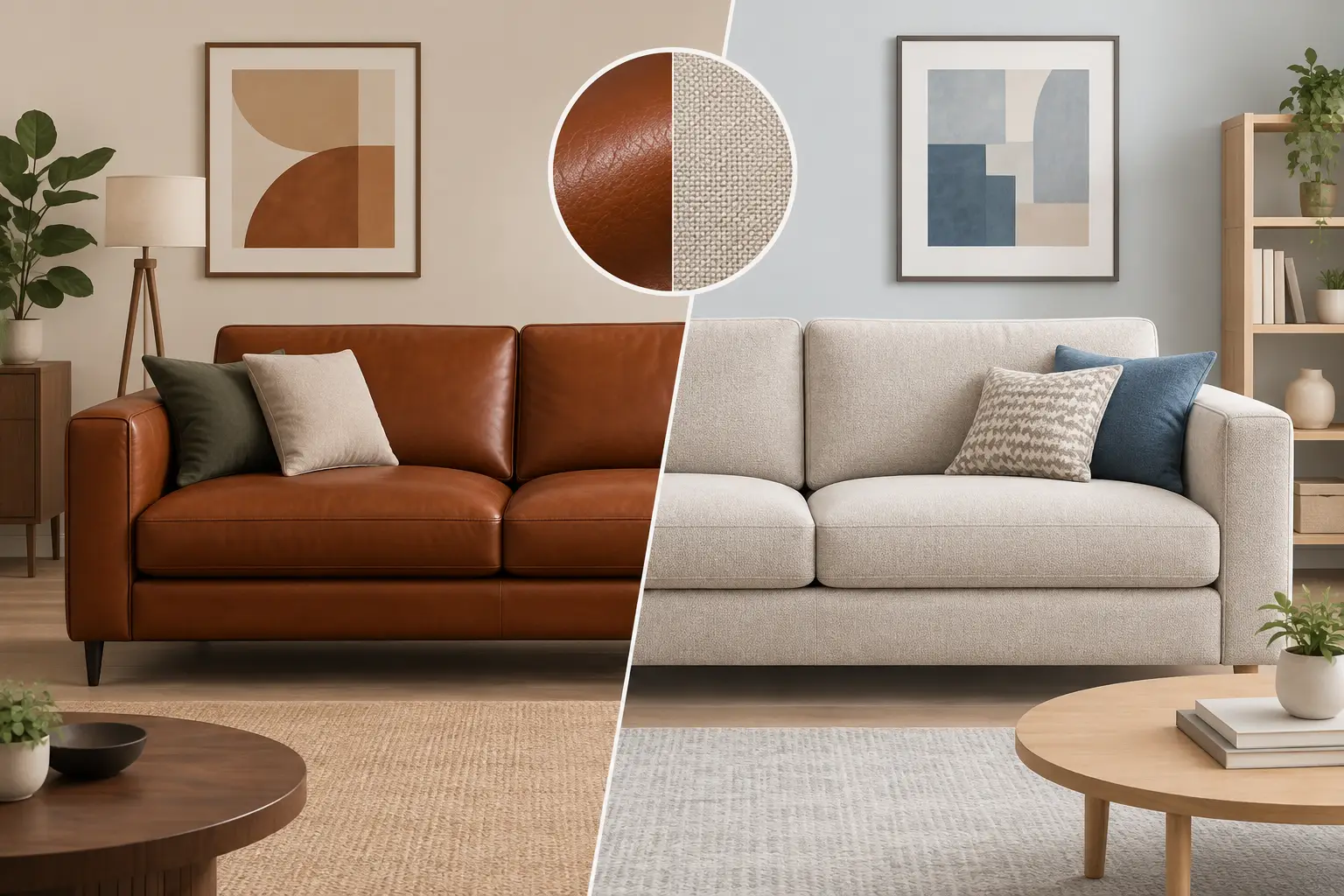 Leather vs Fabric Sofas: Which Suits Your Home?