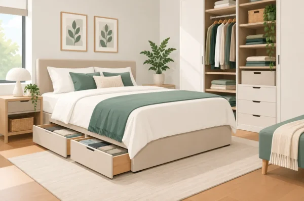 Bedroom Storage Ideas for Calmer, Tidier Rooms