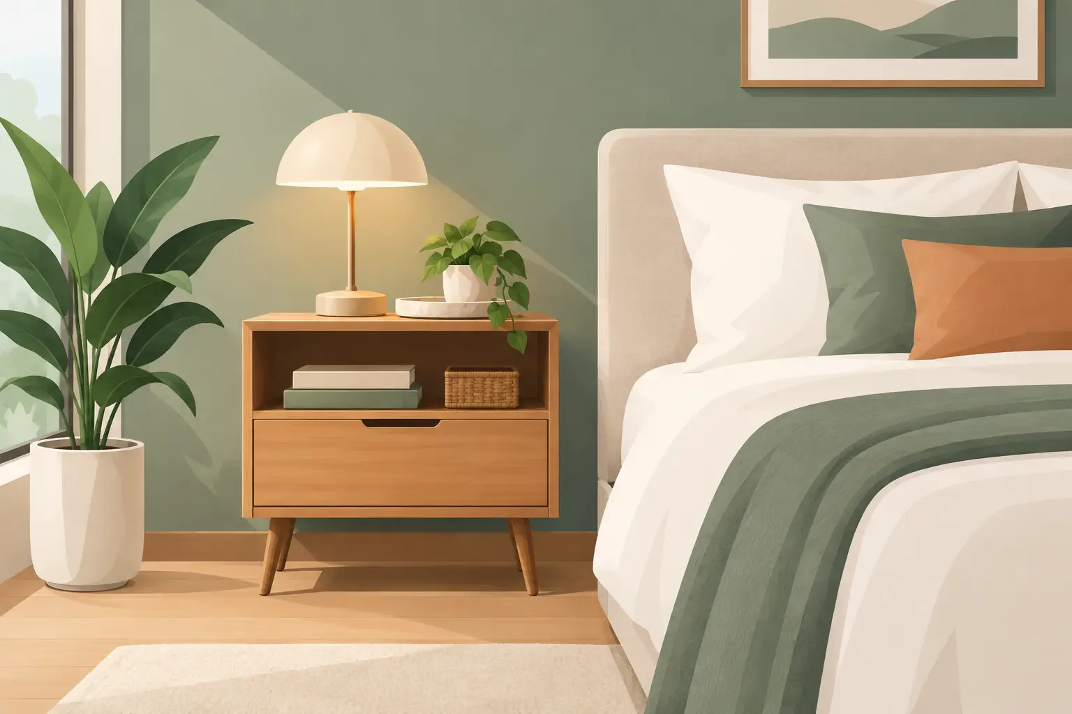 Bedside Tables That Make Bedrooms Work Harder